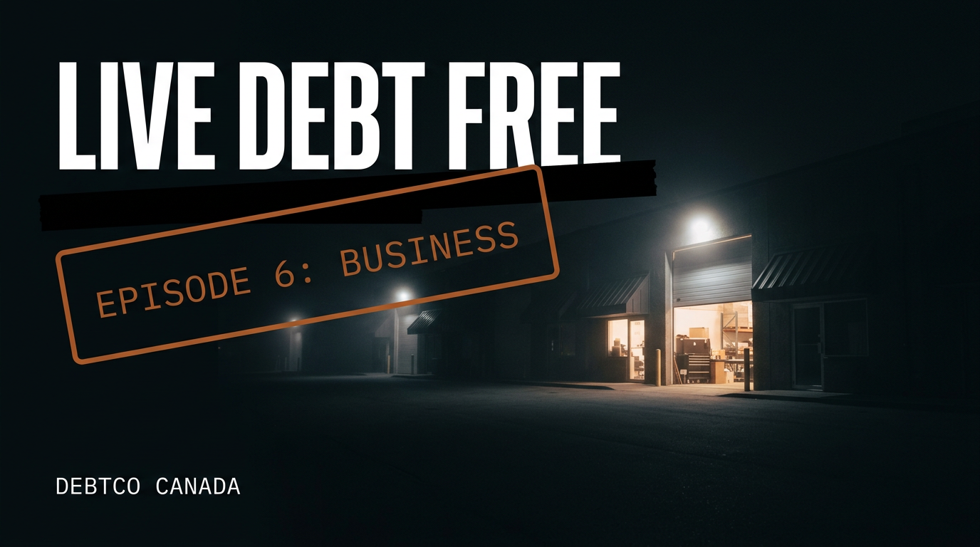Live Debt Free, Episode 6: Business — Debtco Canada
